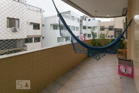 Varanda da Sala de apartamento à venda com 2 quartos, 98m² em Recreio dos Bandeirantes, Rio de Janeiro