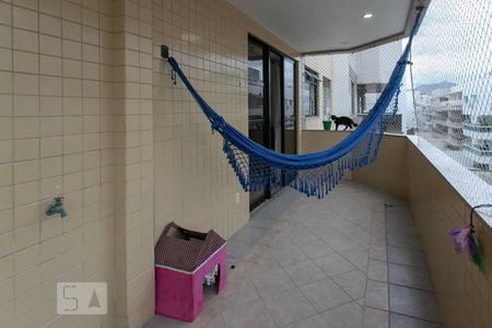 Varanda da Sala de apartamento à venda com 2 quartos, 98m² em Recreio dos Bandeirantes, Rio de Janeiro