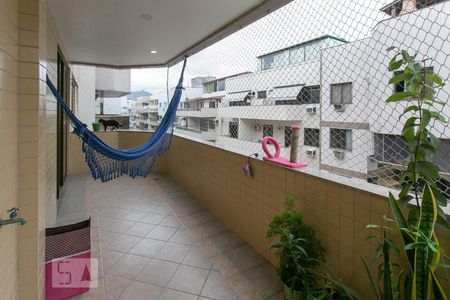 Varanda da Sala de apartamento à venda com 2 quartos, 98m² em Recreio dos Bandeirantes, Rio de Janeiro