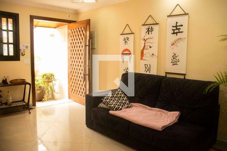 Sala de casa de condomínio para alugar com 4 quartos, 183m² em Centro, São Vicente