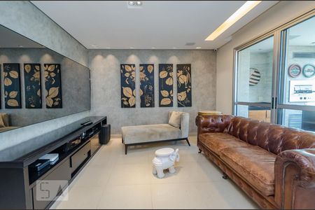 Sala de apartamento para alugar com 3 quartos, 126m² em Vila da Serra, Nova Lima