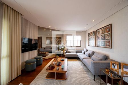 Sala de apartamento à venda com 4 quartos, 186m² em Vila Clementino, São Paulo