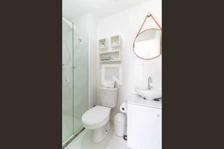 Apartamento para alugar com 30m², 1 quarto e sem vaga Apartamento para alugar com 30m², 1 quarto e sem vagaBanheiro