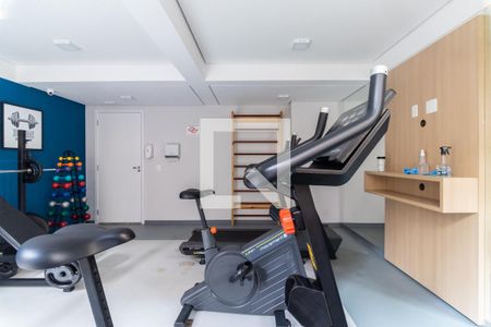 Apartamento para alugar com 30m², 1 quarto e sem vaga Apartamento para alugar com 30m², 1 quarto e sem vagaÁrea comum - Academia