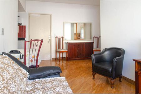 Detalhe Sala de apartamento para alugar com 1 quarto, 36m² em Centro Histórico, Porto Alegre