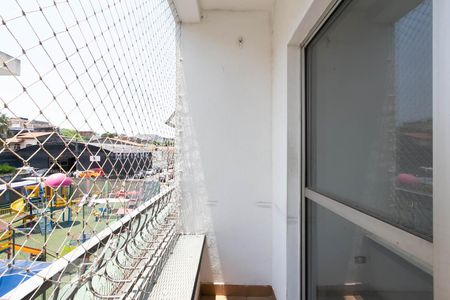 Varanda da Sala de apartamento à venda com 2 quartos, 55m² em Cidade São Miguel, São Paulo