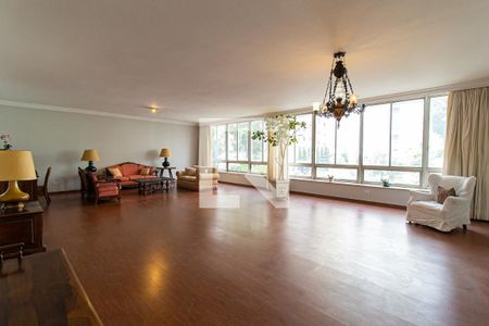 Sala de apartamento para alugar com 4 quartos, 300m² em Santa Cecília, São Paulo