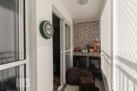 Varanda  de apartamento à venda com 2 quartos, 49m² em Brás, São Paulo