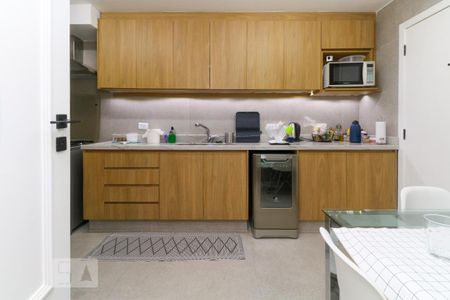 Cozinha de apartamento para alugar com 3 quartos, 133m² em Jardim Paulista, São Paulo