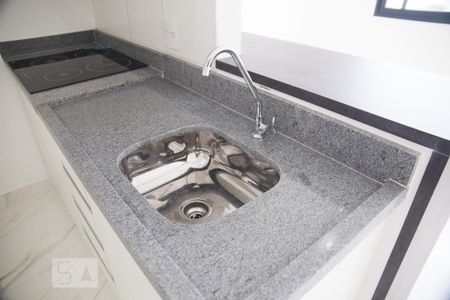 Studio para alugar com 28m², 1 quarto e sem vaga Studio para alugar com 28m², 1 quarto e sem vagaCozinha - Torneira