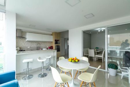 Varanda gourmet de apartamento para alugar com 3 quartos, 132m² em Jardim do Mar, São Bernardo do Campo