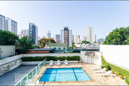 Vista da Varanda de apartamento à venda com 1 quarto, 50m² em Vila Clementino, São Paulo
