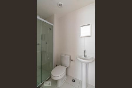Apartamento para alugar com 26m², 1 quarto e sem vagaBanheiro da Suíte