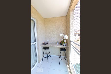 Sacada da Sala de apartamento para alugar com 2 quartos, 57m² em Vila Silveira, Guarulhos