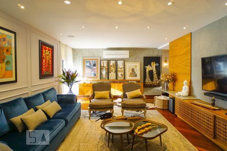 Sala de apartamento à venda com 5 quartos, 750m² em Barra da Tijuca, Rio de Janeiro