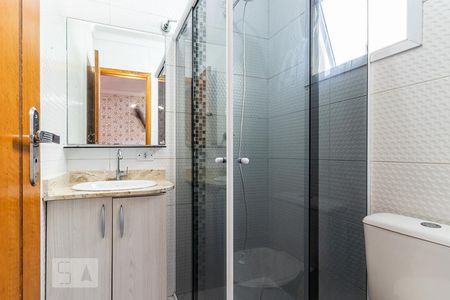 Casa de condomínio à venda com 58m², 2 quartos e 1 vagaBanheiro suíte 2