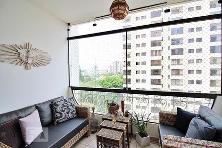 Varanda da Sala  de apartamento à venda com 4 quartos, 230m² em Centro, São Bernardo do Campo