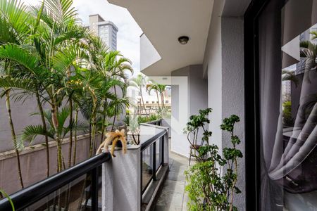 Varanda da Sala de apartamento à venda com 3 quartos, 137m² em Jardim, Santo André