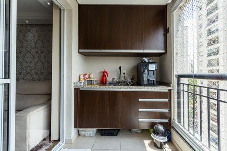 Apartamento à venda com 70m², 3 quartos e 2 vagasVaranda da Sala