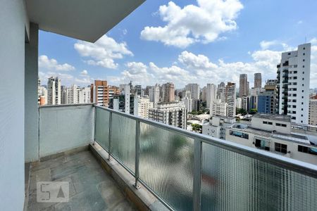 Sacada de apartamento à venda com 4 quartos, 261m² em Indianópolis, São Paulo