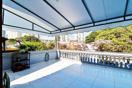 Terraço da Sala de casa à venda com 3 quartos, 171m² em Vila Suzana, São Paulo