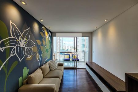 detalhe Sala de Estar de apartamento à venda com 2 quartos, 64m² em Cambuci, São Paulo