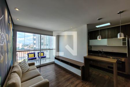 Sala de Estar/Jantar de apartamento à venda com 2 quartos, 64m² em Cambuci, São Paulo