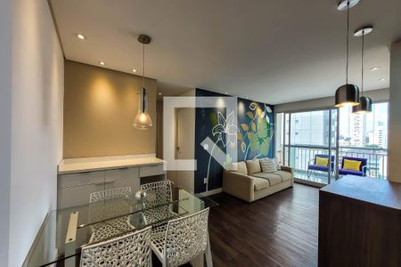 Sala de Estar/Jantar de apartamento à venda com 2 quartos, 64m² em Cambuci, São Paulo