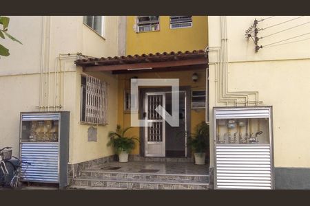 Fachada do bloco de apartamento à venda com 2 quartos, 55m² em Taquara, Rio de Janeiro