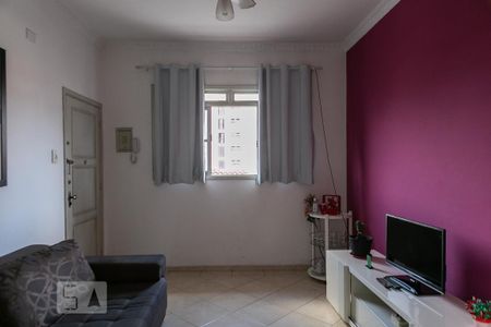 Sala de apartamento para alugar com 2 quartos, 60m² em Gonzaga, Santos