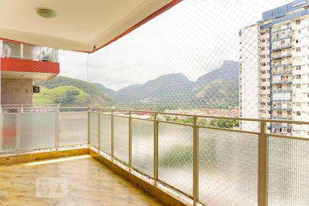 Varanda da Sala de apartamento para alugar com 2 quartos, 90m² em Barra da Tijuca, Rio de Janeiro