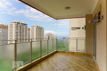 Varanda da Sala de apartamento para alugar com 2 quartos, 90m² em Barra da Tijuca, Rio de Janeiro