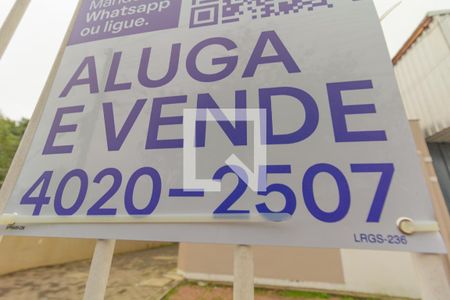 Placa de casa de condomínio para alugar com 2 quartos, 42m² em Fátima, Canoas