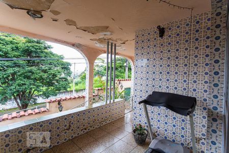 Varanda da Sala  de casa à venda com 4 quartos, 320m² em União, Belo Horizonte
