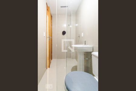 Banheiro de kitnet/studio à venda com 1 quarto, 38m² em República, São Paulo