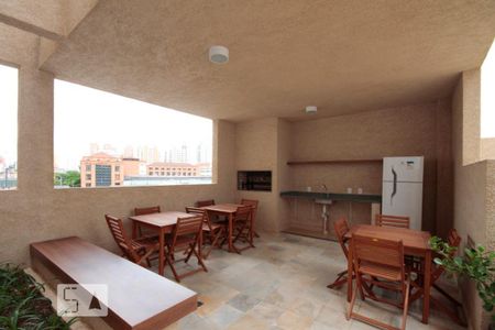 Studio à venda com 34m², 1 quarto e sem vaga Studio à venda com 34m², 1 quarto e sem vagaÁrea comum - Churrasqueira