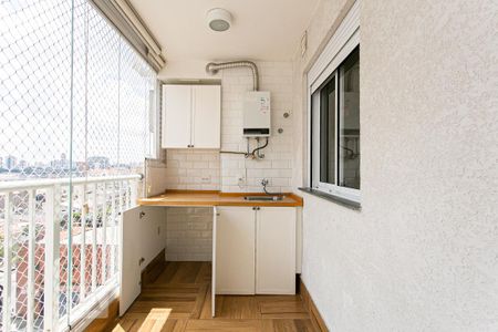 Studio à venda com 34m², 1 quarto e sem vaga Studio à venda com 34m², 1 quarto e sem vagaVaranda - Área de Serviço