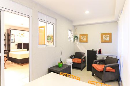 Apartamento para alugar com 40m², 1 quarto e 1 vagaVaranda
