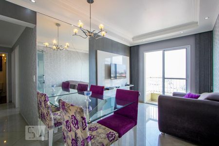 Sala de apartamento à venda com 2 quartos, 52m² em Vila Príncipe de Gales, Santo André