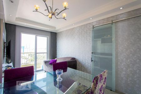 Sala de apartamento à venda com 2 quartos, 52m² em Vila Príncipe de Gales, Santo André