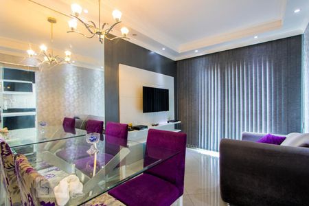 Sala de apartamento à venda com 2 quartos, 52m² em Vila Príncipe de Gales, Santo André