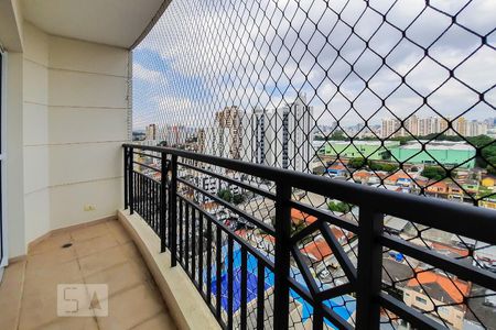 Varanda de apartamento à venda com 3 quartos, 106m² em Baeta Neves, São Bernardo do Campo