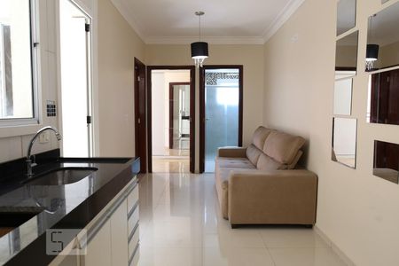 Sala de apartamento para alugar com 2 quartos, 42m² em Vila América, Santo André