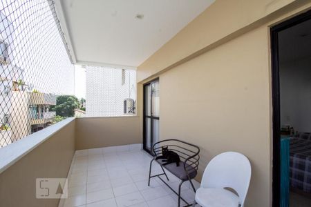 Apartamento à venda com 180m², 3 quartos e 2 vagasVaranda da Suíte e do Quarto 1