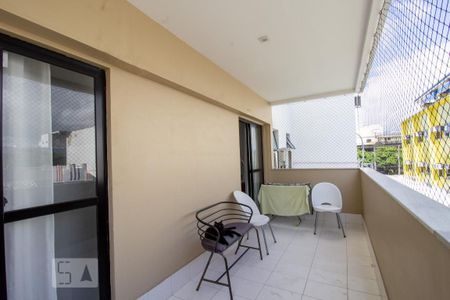 Apartamento à venda com 180m², 3 quartos e 2 vagasVaranda da Suíte e do Quarto 1