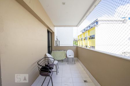 Apartamento à venda com 180m², 3 quartos e 2 vagasVaranda da Suíte e do Quarto 1