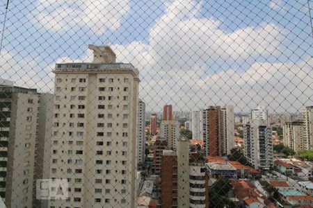 Vista da varanda de apartamento à venda com 3 quartos, 107m² em Campo Belo, São Paulo