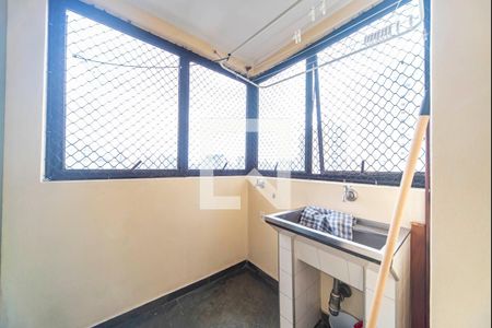 Área de Serviço de apartamento para alugar com 2 quartos, 96m² em Centro, Santo André