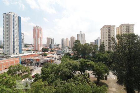 Vista da Sacada da Sala   de apartamento para alugar com 3 quartos, 69m² em Vila Azevedo, São Paulo