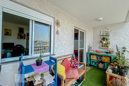 Varanda Cozinha e Lavanderia de apartamento à venda com 1 quarto, 34m² em Mooca, São Paulo